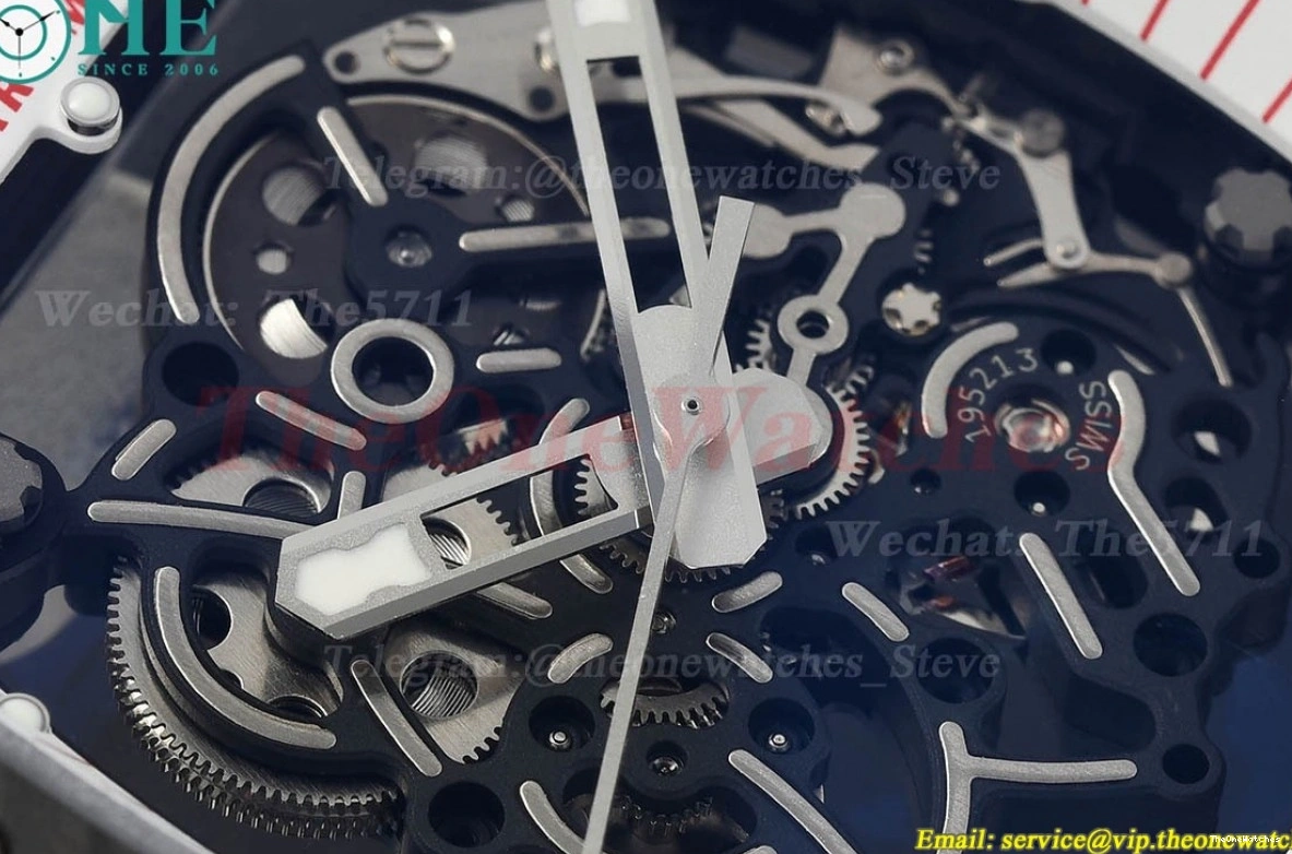 Dial APS Clone RM055 RU Skeleton NTPT Red Crown RMUL2 Super 0524